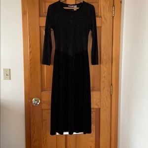 New year black dress